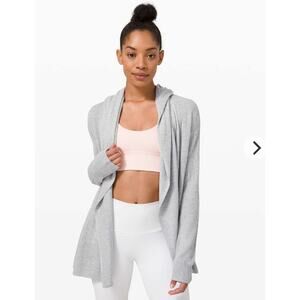 Lululemon Sundown Sweater Wrap Cashlu Soft Knit Cardigan